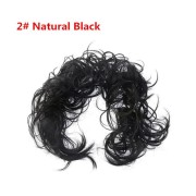 Sotkuinen kihara hiukset Knold # 2 - Natural Black
