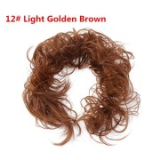 Sotkuinen kihara hiukset Knold # 12 - Light Golden Brown