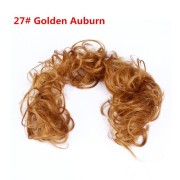 Sotkuinen kihara hiukset Knold # 27 - Kultainen punainen ruskea