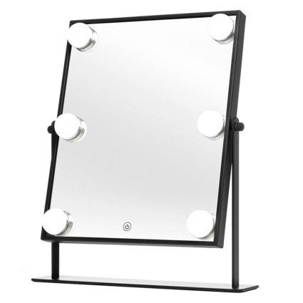 UNIQ Mirror peili valolla ja kosketustoiminnolla - musta