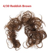 Messy Curly Hiuspulla #4/30 - Punaruskea