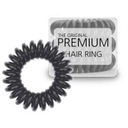 Premium Spiral -hiuslenkit 3kpl, Black