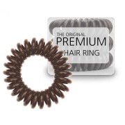 Premium Spiral -hiuslenkit 3kpl, Ruskea