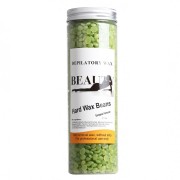 UNIQ Wax Pearls - Vahapavuista sulatettu lämpövaha ihokarvojen poistoon 400g , Vihreä tee 