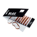 BLAX -hiuslenkit, 4mm, ruskea