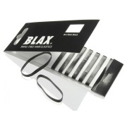 BLAX -hiuslenkit, 4mm, musta