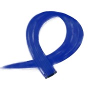 Cobolt sininen, 50 cm - Crazy Color Clip On - Hullu väri Clip On