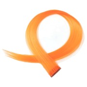 Crazy Color Clip-On -pidennys 50cm, oranssi