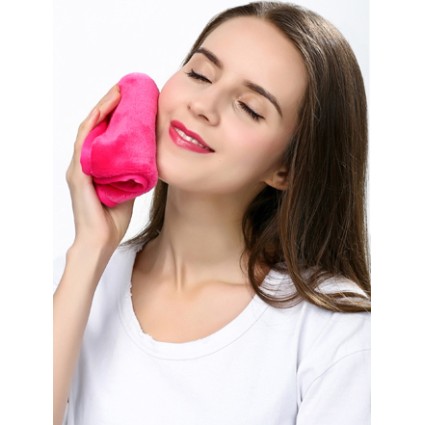 Makeup Remover Towel - Poistaa kaiken meikkisi helposti - Vaaleanpunainen