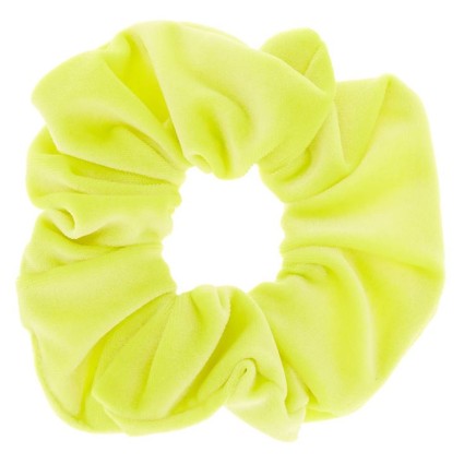 Neon scrunchie - Keltainen
