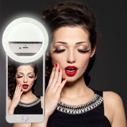Selfie LED-valo älypuhelimeen