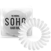 SOHO® Spiraali Hiuslenkki, Valkoinen - 3 kpl