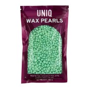 UNIQ Wax Pearls - Vahapavuista sulatettu lämpövaha ihokarvojen poistoon 100g , Vihreä tee 