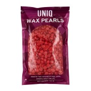 UNIQ Wax Pearls - Vahapavuista sulatettu lämpövaha ihokarvojen poistoon 100g , Mansikka