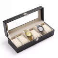 Uniq Watch Case / Leather Watch Box -laatikko 6 kelloa - Unisex